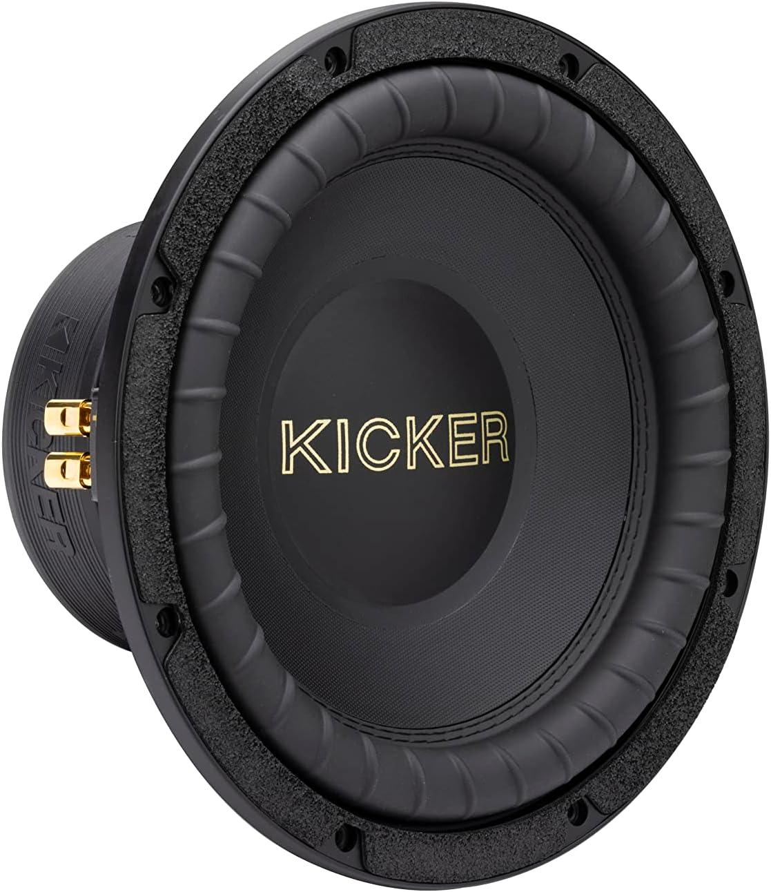 50GOLD104 KICKER 10" COMP GOLD SERIES SUBWOOFER SUB 50TH ANNIVERSARY EDITION 400W RMS 4 OHM DVC