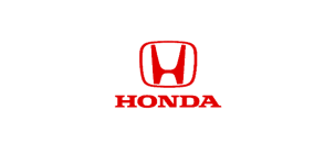 Honda logo in red